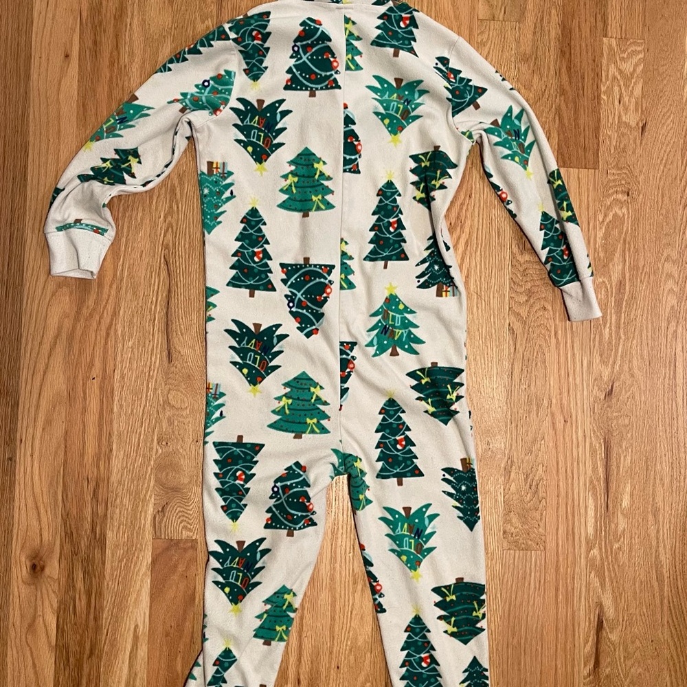 Old Navy Holiday One Piece Pajamas Sz.6/7 unisex
